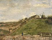 Vincent Van Gogh The hill of Montmartre with stone quarry France oil painting artist